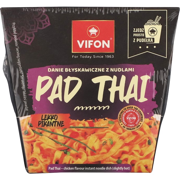 Instant nudler m. pad thai