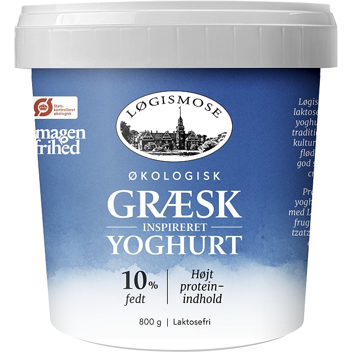 Græsk inspireret yoghurt 10% fedt øko