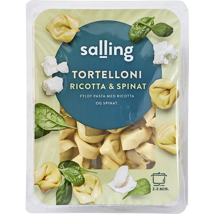 Salling Tortelloni m. ricotta og spinat
