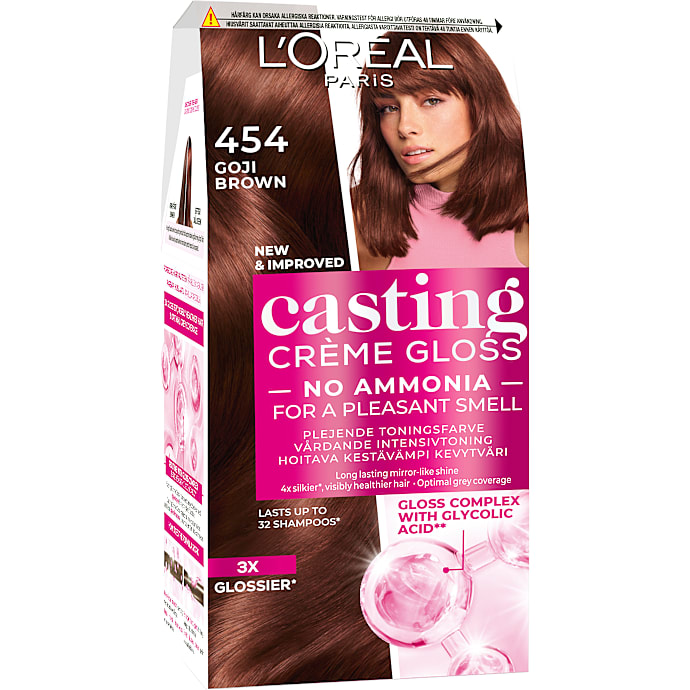 L'Oréal Paris Toningsfarve 454 Brownie
