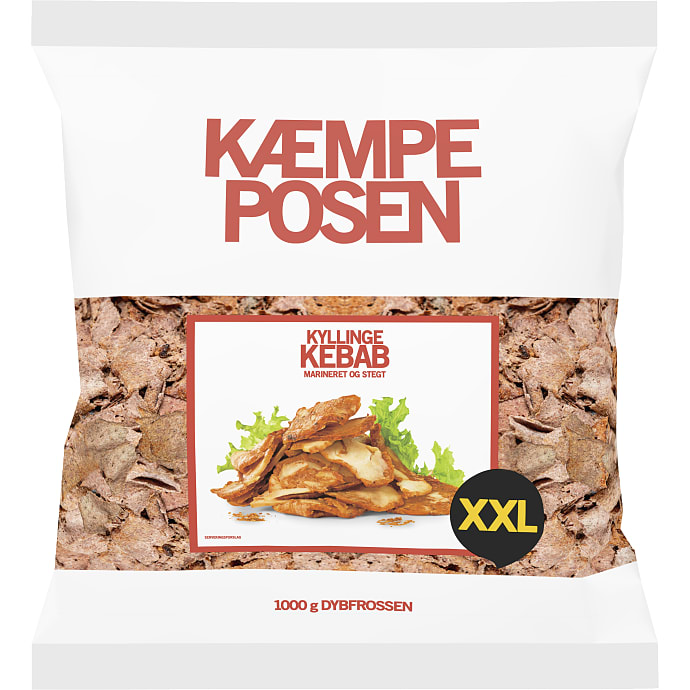 Kebab af kylling