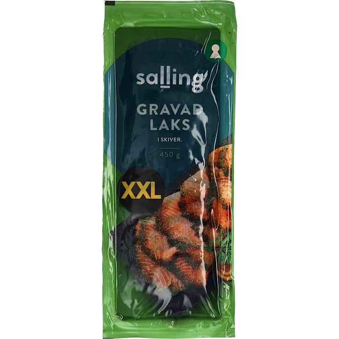 Salling Gravad laks i skiver med dild