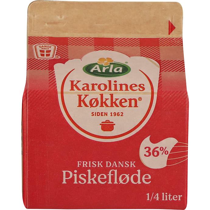 Arla Karolines Køkken Piskefløde 36% 250 ml