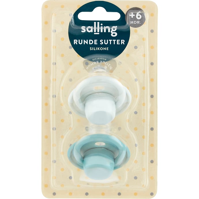 Runde sutter silikone 6+ mdr.