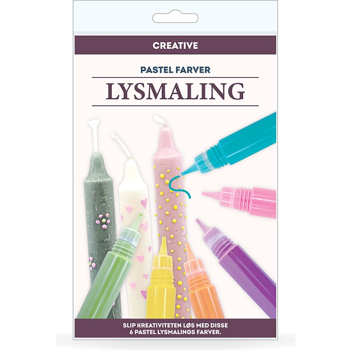 1Conzept Lysmaling Pastelfarver