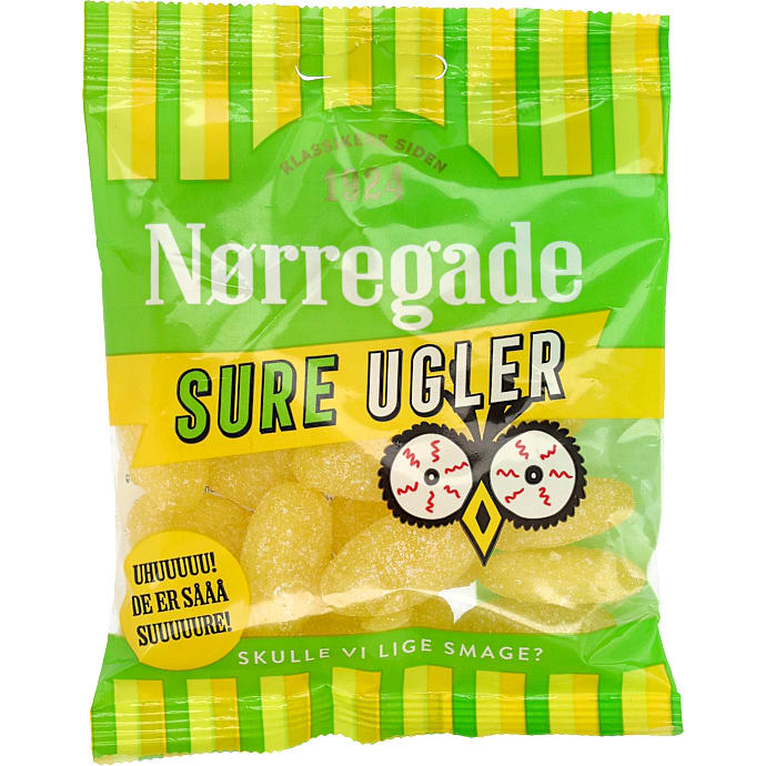 Syrlige bolcher – produktbillede