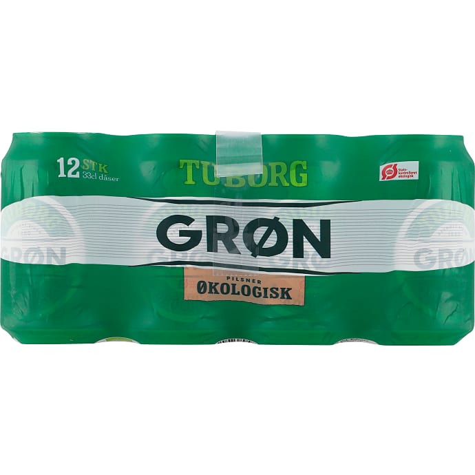 Grøn Tuborg Pilsner øko