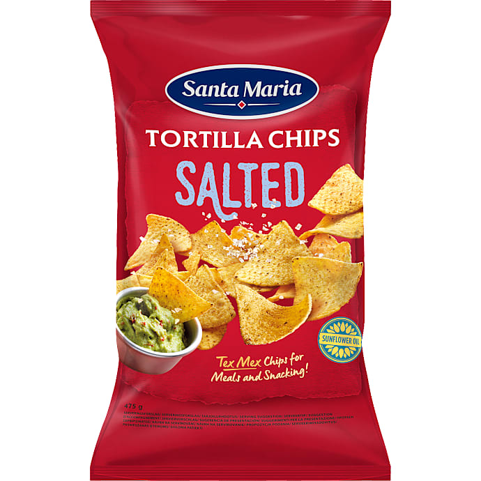 Santa Maria Tortillachips m. salt 475 g