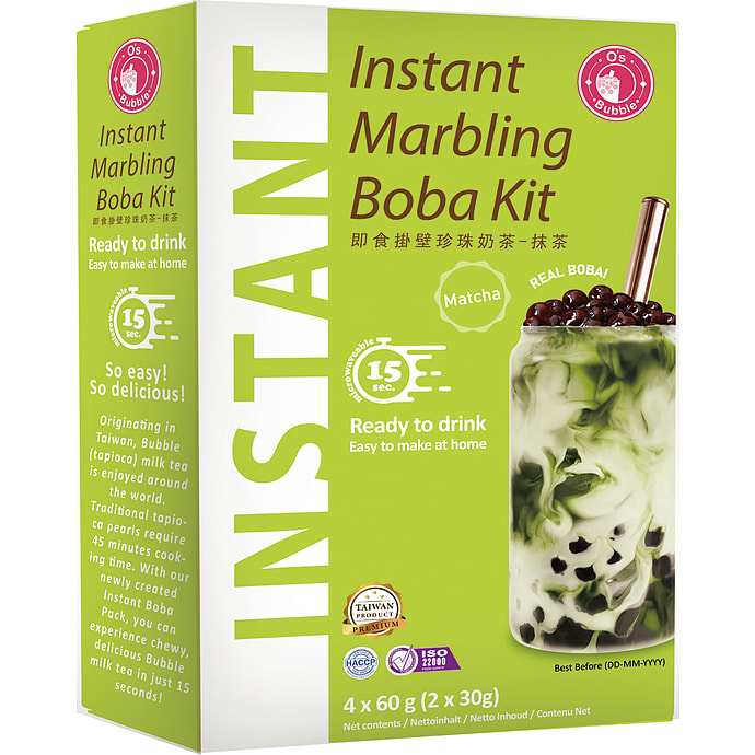 O's Bubble Bubbletea Matcha