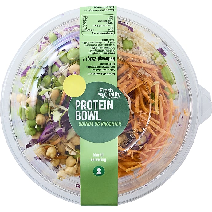 Proteinbowl Quinoa og Kikærter