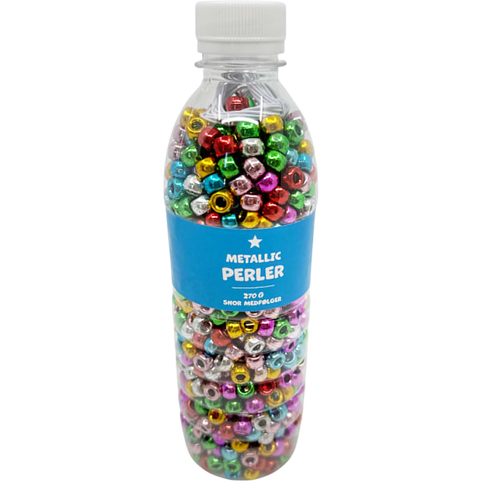 1Conzept Perler i Flaske Metallic