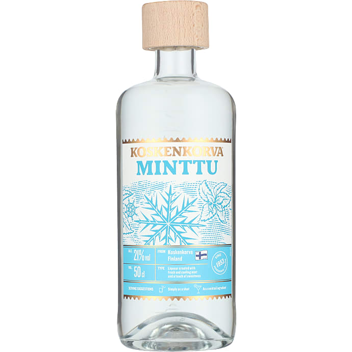 Koskenkorva Likør med pebermyntesmag 500 ml