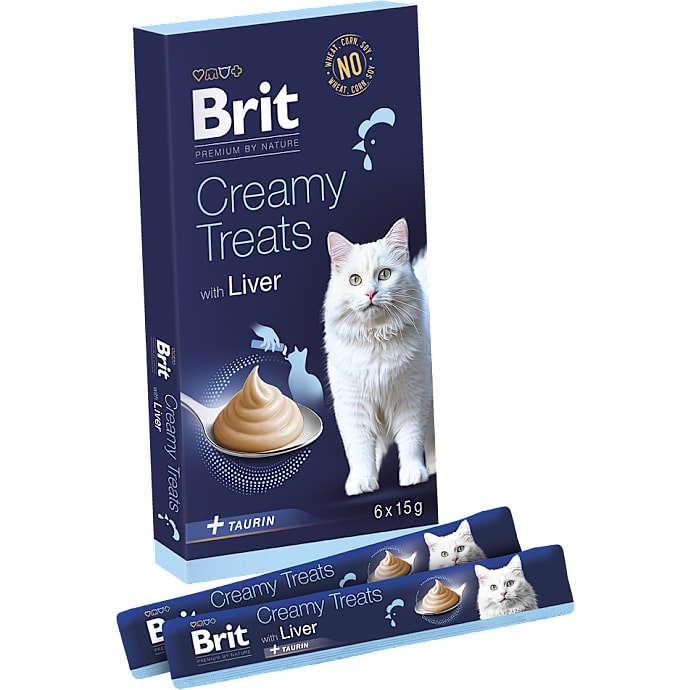 Brit Flydende snack med lever
