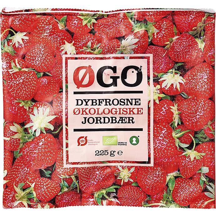 ØGO Jordbær Øko 225 g