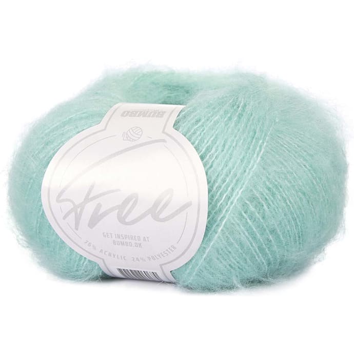 BUMBO Free Akrylblanding - Turkis grøn 018