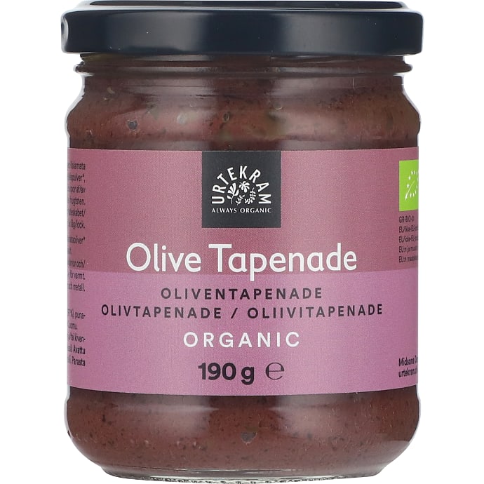 Urtekram Tapenade Kalamata Oliven Øko 190 g