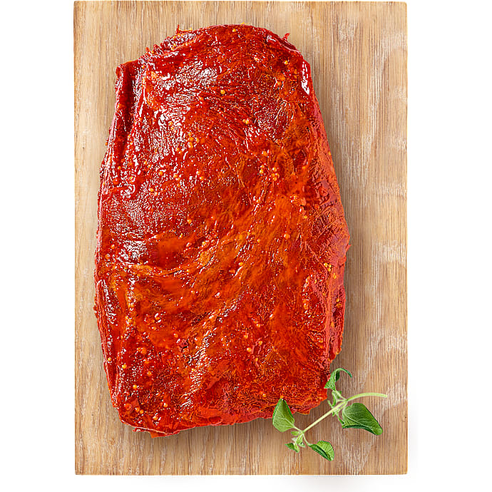 Marineret flanksteak m. chimichurri