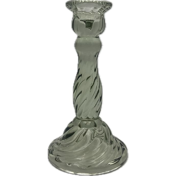 Lysestage 9 x 17 cm - grøn