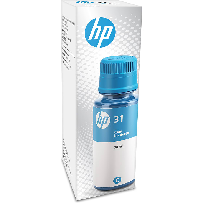 HP blæk nr. 31 - cyan