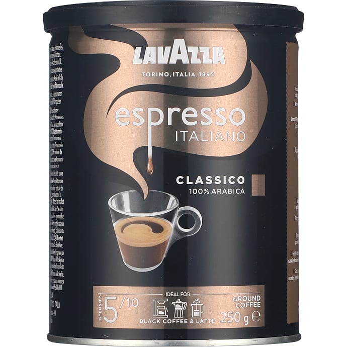 Lavazza Espresso Classico formalet kaffe 250 g