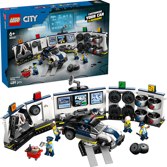 LEGO City Specialværksted for Politibiler 60457