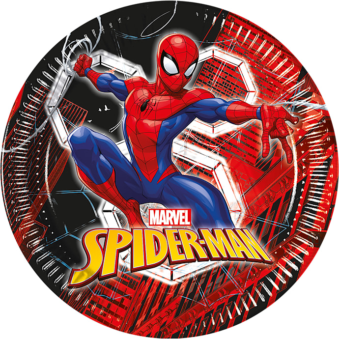 Marvel Spiderman Paptallerkener