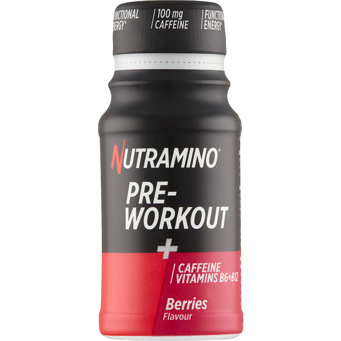 Nutramino Energishot m. bærsmag 60 ml