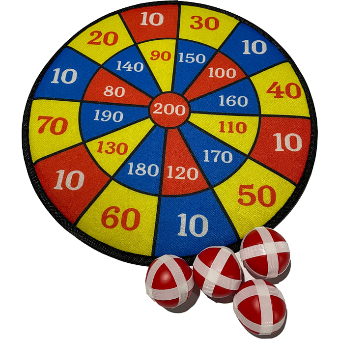 SpinOut Dartspil i velcro
