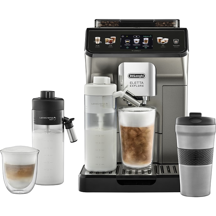 De'Longhi Eletta Explore espressomaskine ECAM 450.86.t - sølv