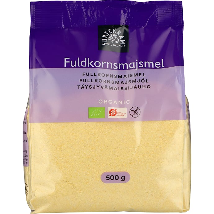 Urtekram Fuldkornsmajsmel Øko