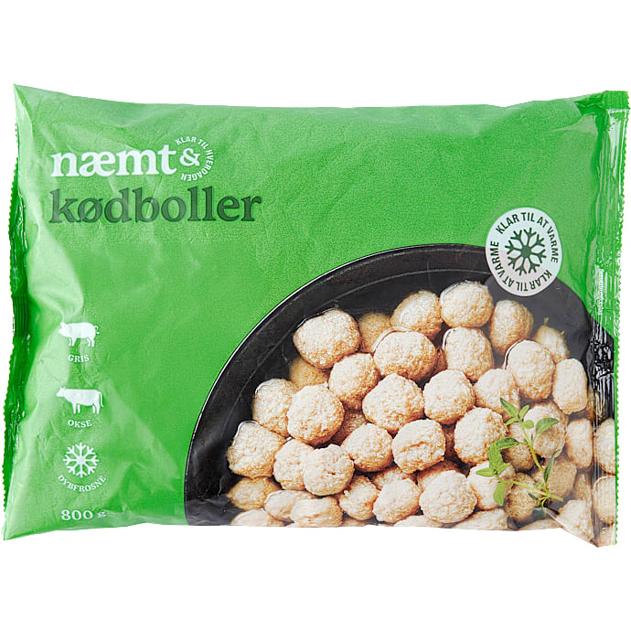 Det hurtige køkken Kødboller 800 g