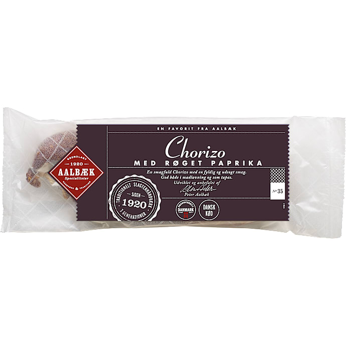 Aalbæk Chorizo med røget paprika
