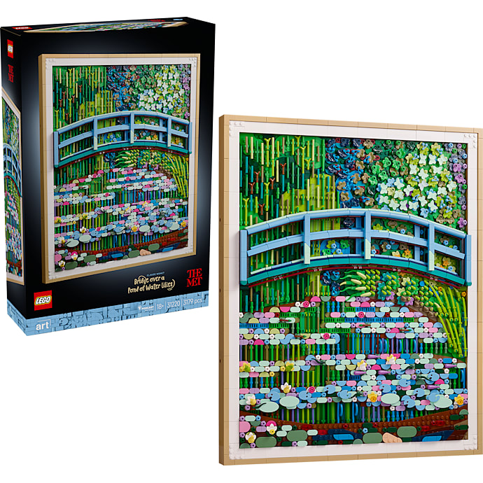 LEGO Art Claude Monet – Den japanske bro over åkandedammen 31220