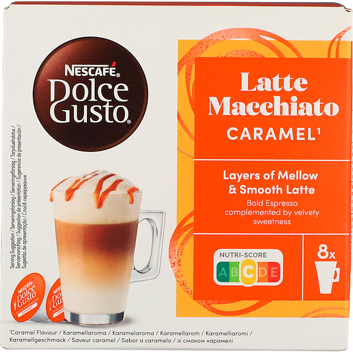 Nescafé Dolce Gusto Macchiato Caramel 16 stk