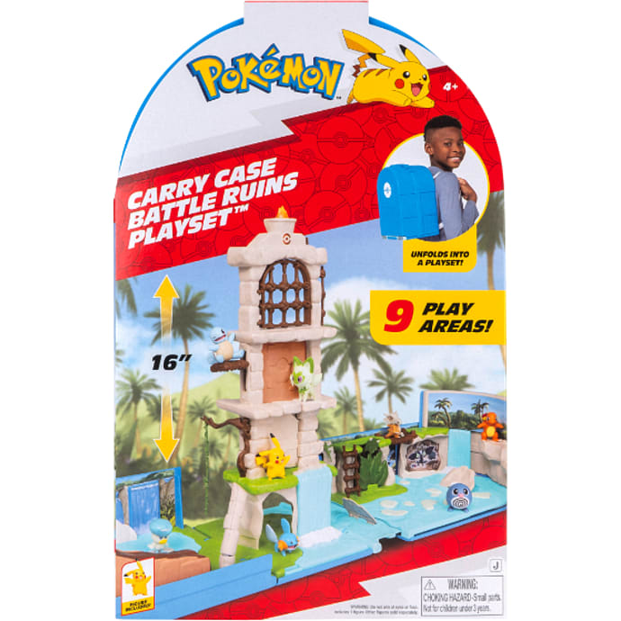 Pokémon Carry Case Battle Ruins legesæt