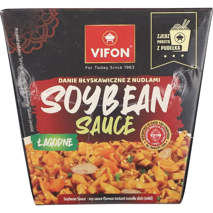 Instant nudler m. sojasauce smag