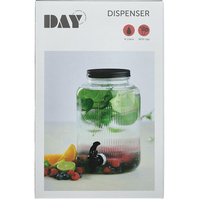 Dispenser med tappehane 4 liter