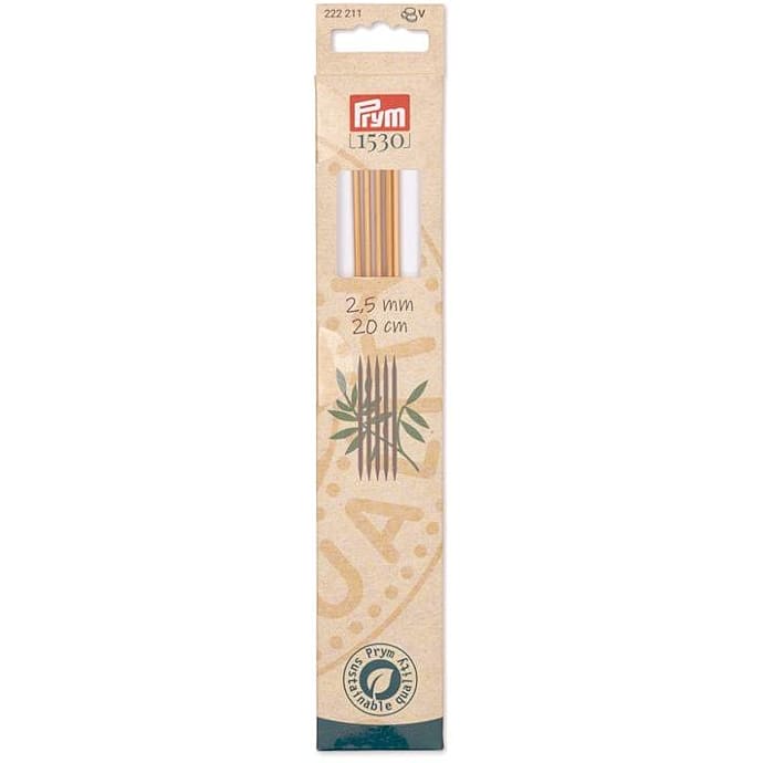Prym Strømpepinde Bambus