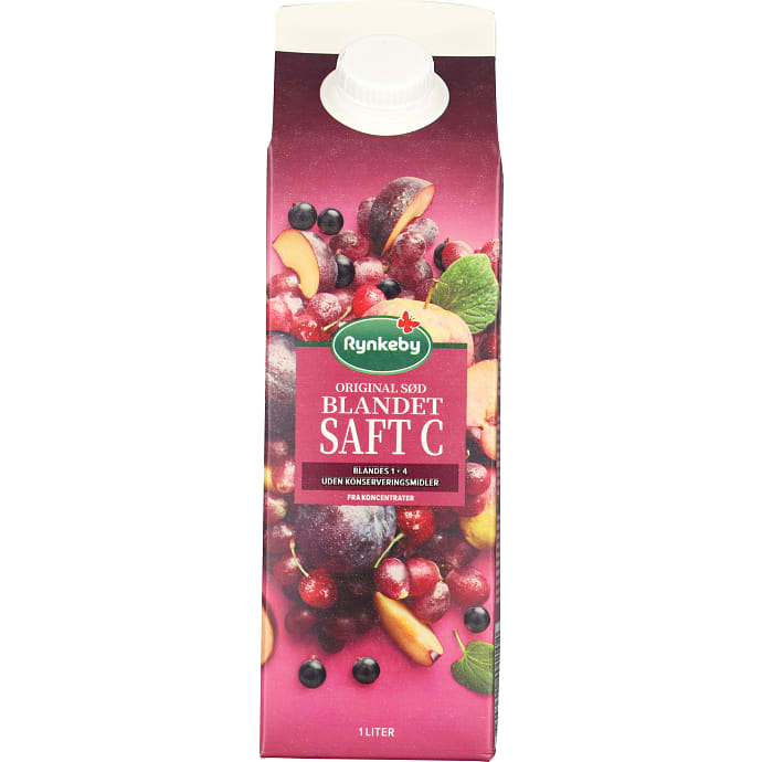 Rød saft til opblanding