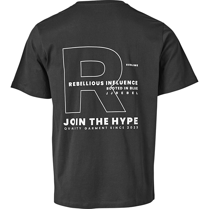 JJ REBEL Herre T-shirt Sort