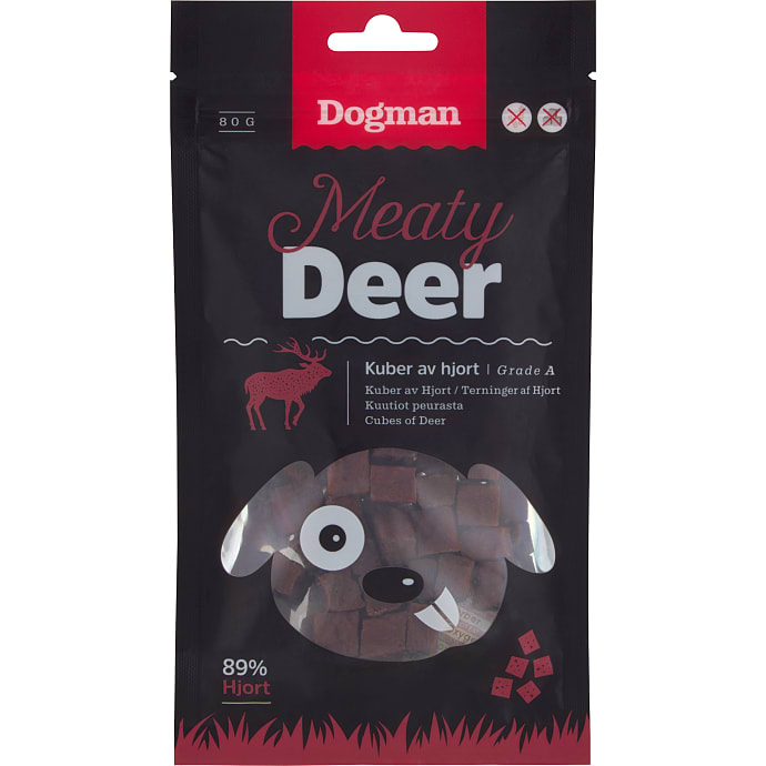 Dogman Godbidder m. Hjortekød