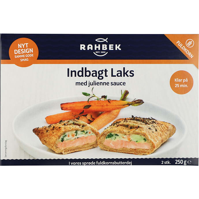 Indbagt laks m. fuldkorn