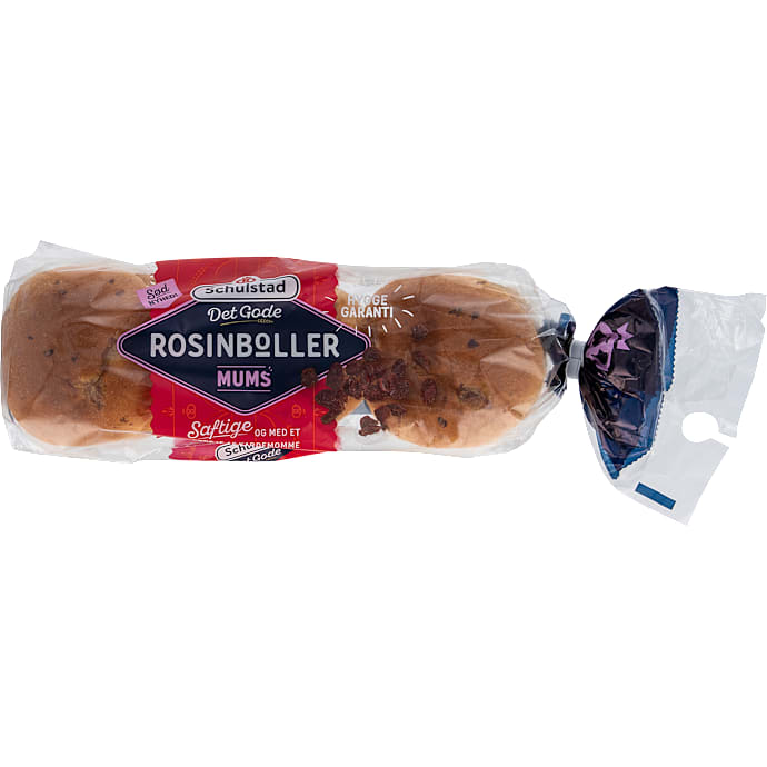 Mums rosinboller m. kardemommesmag