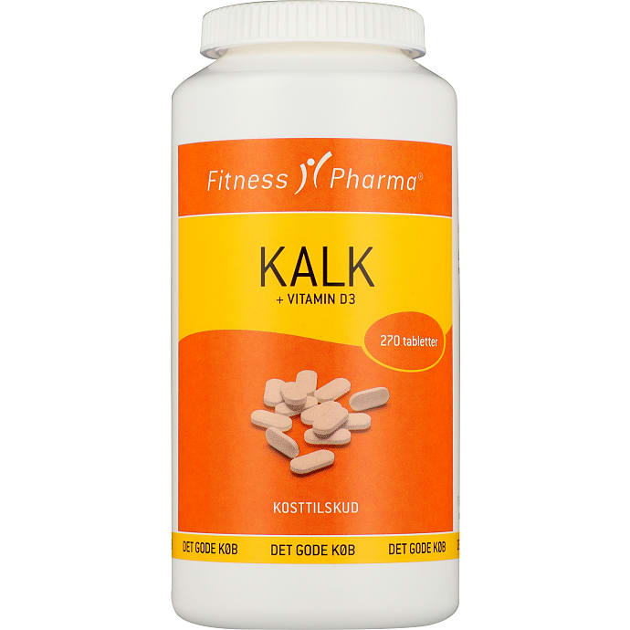 Fitness Pharma Kalk og D3-vitamin