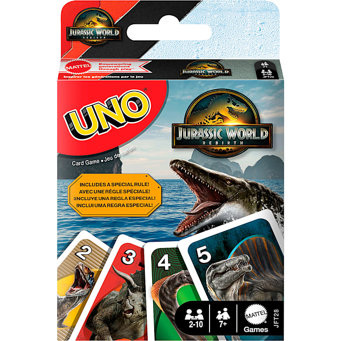Uno UNO Jurassic World Rebirth