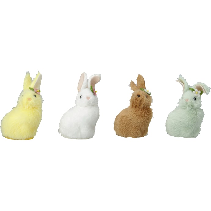 Påskefryd Plyskanin 8 cm Assorteret