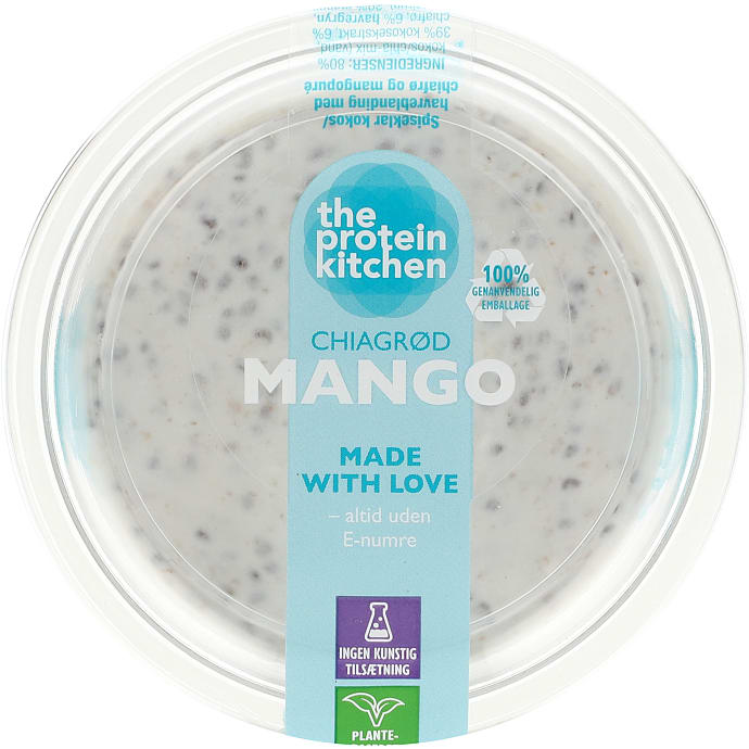 The Protein Kitchen Chiagrød mango vegansk 275 g