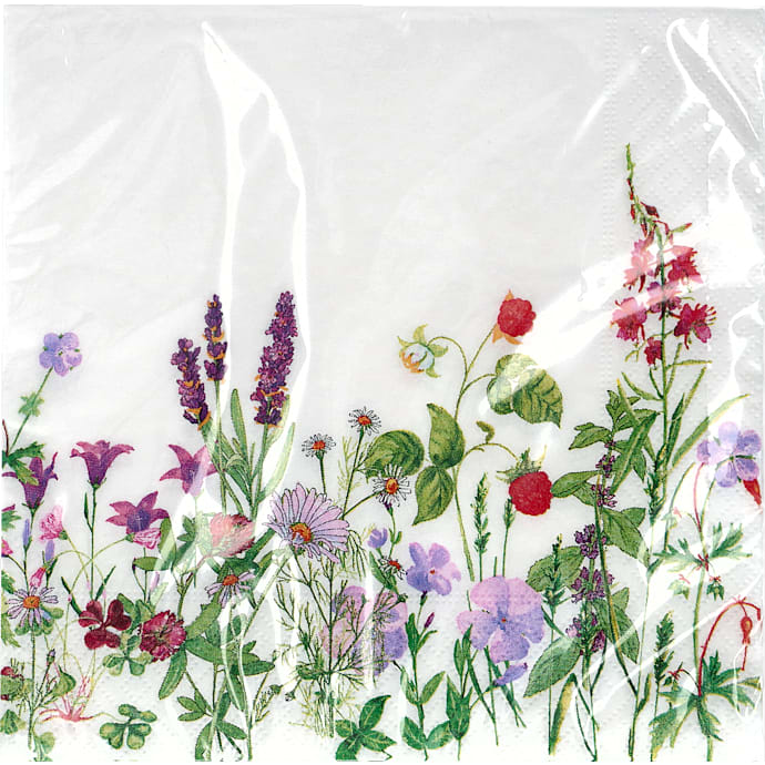 Windsor mønstrede servietter 33x33 cm 20-pak