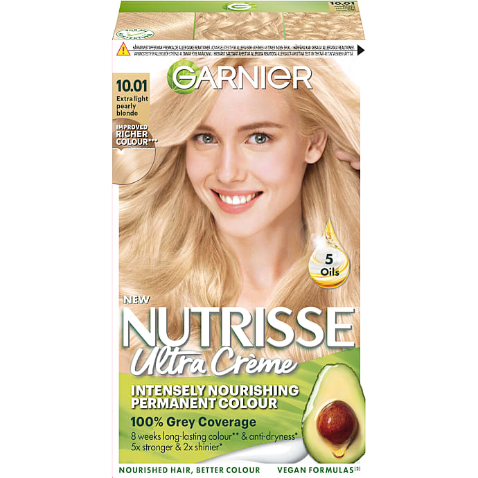 Intensely Nourishing permanent hårfarve 10.01 Extra Light Pearly Blonde m. olier