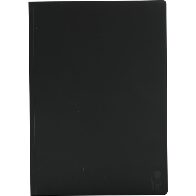 Danpen Notesbog A4 Mat Sort